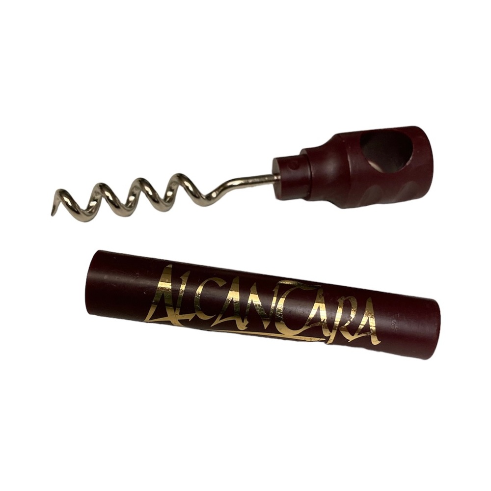 Vintage Corkscrew Bottle Opener Advertising Alcantara Verde Valley Arizona